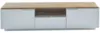 Vente-unique - TV-Möbel mit 2 Türen & 1 Schublade - MDF lackiert - Weiß & Eichefarben - AMANI Bild 2
