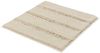 Badematte MONROVIA, 60x60 cm, Beige, Gestreift, Höhe 23 mm, rutschhemmend beschichtet, fußbodenheizungsgeeignet, Polyester, rechteckig Bild 2