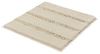 Badematte MONROVIA, 60x60 cm, Beige, Gestreift, Höhe 23 mm, rutschhemmend beschichtet, fußbodenheizungsgeeignet, Polyester, rechteckig Bild 4