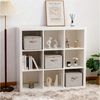 Sekey Aufbewahrungsbox Aufbewahrungsbox mit Deckel aus Vliesstoff Faltbare Stoffboxen, Faltbox Organizer für Kleidung Aufbewahrungsboxen für Schrank Regal Bild 3