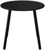Vente-unique - MIRMANDE Gartensitzgruppe Metall Schwarz - B 50 cm x H 44,5 cm x L 50 cm Bild 4