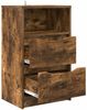 vidaXL Nachttische 2 pcs Geräucherte Eiche 40 x 30 x 467 cm 888918 Bild 5