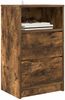 vidaXL Nachttische 2 pcs Geräucherte Eiche 40 x 30 x 467 cm 888918 Bild 3