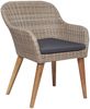 vidaXL 9-tlg. Garten-Essgruppe Braun 3067921 Bild 3