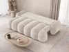 MOEBLO Schlafsofa STONE, Sofa mit Schlaffunktion und Bettkasten, Couch Polstermöbel Sitzmöbel 3-Sitzer-Sofa Stoffsofa - Hellbeige Sofa, Farbe Cloud Dancer, (BxHxT): 270 x 103 x 113 cm Bild 4