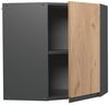 Eckhängeschrank R-Line Goldkraft Eiche 57 cm J-Shape Vicco Bild 4
