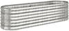 vidaXL Hochbeet Verzinkter Stahl 152x40x36 cm Silbern 318872 Bild 2