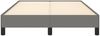 vidaXL Bettgestell ohne Matratze Dunkelgrau 120x190 cm Stoff 379483 Bild 5