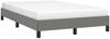 vidaXL Bettgestell ohne Matratze Dunkelgrau 120x190 cm Stoff 379483 Bild 4