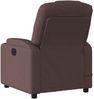 vidaXL Massagesessel Elektrisch Dunkelbraun Stoff 3204361 Bild 5