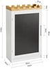 SoBuy KMB43-W Spielzeugkiste, MDF, Lackiert, Weiß, 63 x 100 x 30 cm Bild 3