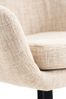 Barhocker mit Lehne Creme VILO - Stoffbezug, 99x55x46cm Barhocker mit Lehne Tresenhocker Barstuhl Küchenhocker Thekenhocker hoher Stuhl Bild 5