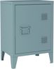 Nachtschrank Inari Türgriff links Stahl Graublau [en. casa] Bild 2