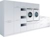Laundreezy Mehrzweckschrank-Set Laundreezy, 12-tlg. Mehrzweckschrank-Set B/H/T 445/200/68 cm, (12-St), Breite 445 cm, Soft-Close-Funktion, höhenverstellbare Füße Bild 1
