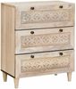 vidaXL Sideboard 3 pcs Weiß 180 x 33,5 x 75 cm massives Mangoholz 3310071 Bild 4
