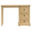 vidaXL Schminktisch Corona 110x47x75 cm Massivholz Kiefer 4005685 Bild 4