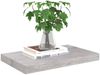 vidaXL Schweberegale 2 Stk. Betongrau 50x23x3,8 cm MDF 326595 Bild 3