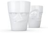 FIFTYEIGHT 350ml Becher - Grummelig & Verschmitzt weiß Bild 4