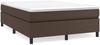 Boxspringbett Braun 140x190 cm Kunstleder [3125866] Bild 2