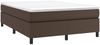 Boxspringbett Braun 140x190 cm Kunstleder [3125866] Bild 3