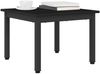vidaXL Couchtisch Schwarz Eichen-Optik 50 x 50 x 36 cm Holzwerkstoff 892542 Bild 3