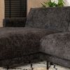 Bronx71 Ecksofa Denver Chenille schwarz links Bild 4