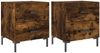 vidaXL Nachttische 2 Stk. Räuchereiche 40x35x47,5 cm Holzwerkstoff 827319 Bild 2