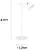 LED Akku Tischleuchte MAXIMA 3 in 1, per USB aufladbar, Weiß max. Höhe 41cm Bild 4