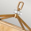 Elstead Stinson Wandleuchte 2-flammig Messing gealtert Bild 2