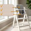 Totsy Baby Sitzverkleinerer Hochstuhl Baby Sitzkissen - Kinder Sitzauflage für Hauck und Stokke Bild 3
