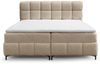 Boxspringbett Bett Schlafzimmerbett SOPHIE 120x200cm Stoff Rolf Beige Bild 2