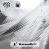Duschvorhang 180x200 Geometrisch 3D Muster Wasserdicht Badezimmer Magnetisch Bild 3