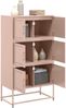 Sideboard, Kommode Rosa 68,5x38,5x123,5 cm Stahl Bild 5