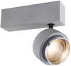 LED Deckenleuchte, grau, Beton, Spot beweglich Bild 5