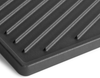 BURNHARD® Grillplatte Gusseisen beidseitig – für Gasgrill WAYNE 2-Brenner - glatt & geriffelt | BBQ Wendeplatte emailliert | Antihaft-Grillpfanne mit Fettablauf - Multi-Color - #946165 Bild 5