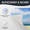 Sanilo Duschmatte, mit Motiv, rutschfest, waschbar, quadratisch, 230 extra starke Saugnäpfe, Kunststoff PVC, 53 x 53 cm, Leuchtturm Bild 4