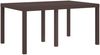 vidaXL Garten Essgruppe mit Kissen 5 pcs Braun und Taupe PP 3430061 Bild 5