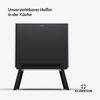Klarstein Mülleimer Yuma, Mülleimer 3 Fach Treteimer Komposteimer Trash Bin 40l Bild 5