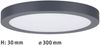 Paulmann No. 70988 LED Panel Abia rund 300mm 22W 2700K Dunkelgrau Bild 3