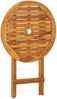 vidaXL 3-tlg. Bistro-Set Klappbar Massivholz Akazie 43381 Bild 4