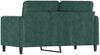 vidaXL 2-Sitzer-Sofa Dunkelgrün 120 cm Samt Bild 5