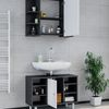 Badmöbel-Set Fynn Anthrazit 2 Teile, Unterschrank 80 cm Vicco Bild 5