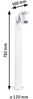 Paulmann 94833 LED Pollerleuchte Cuff Bewegungsmelder Weiss IP44 3000K Bild 5