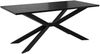 Esstisch Frolen (Farbe: Marmor Black Royal + Schwarz Hochglanz / Schwarz) Bild 5