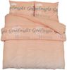 vidaXL Bettwäsche-Set, Baumwolle rosa, 200x200 cm Bild 2
