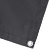 vidaXL Balkonsichtschutz Schwarz 90 x 200 cm 42030847 Bild 3