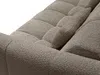Vente-unique - RETUNA Sofa Stoff Schokoladenbraun - B 208 cm105 cm x H 90 cm x L 200 cm Bild 5