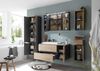 Badezimmer-Set >Memphis< (5-tlg. ) Grau / Artisan Eiche Dekor - 230x176x53 (BxHxT) Bild 2