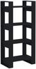 vidaXL Bücherregal/Raumteiler Schwarz 60x35x125 cm Massivholz 813888 Bild 2
