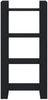 vidaXL Bücherregal/Raumteiler Schwarz 60x35x125 cm Massivholz 813888 Bild 3